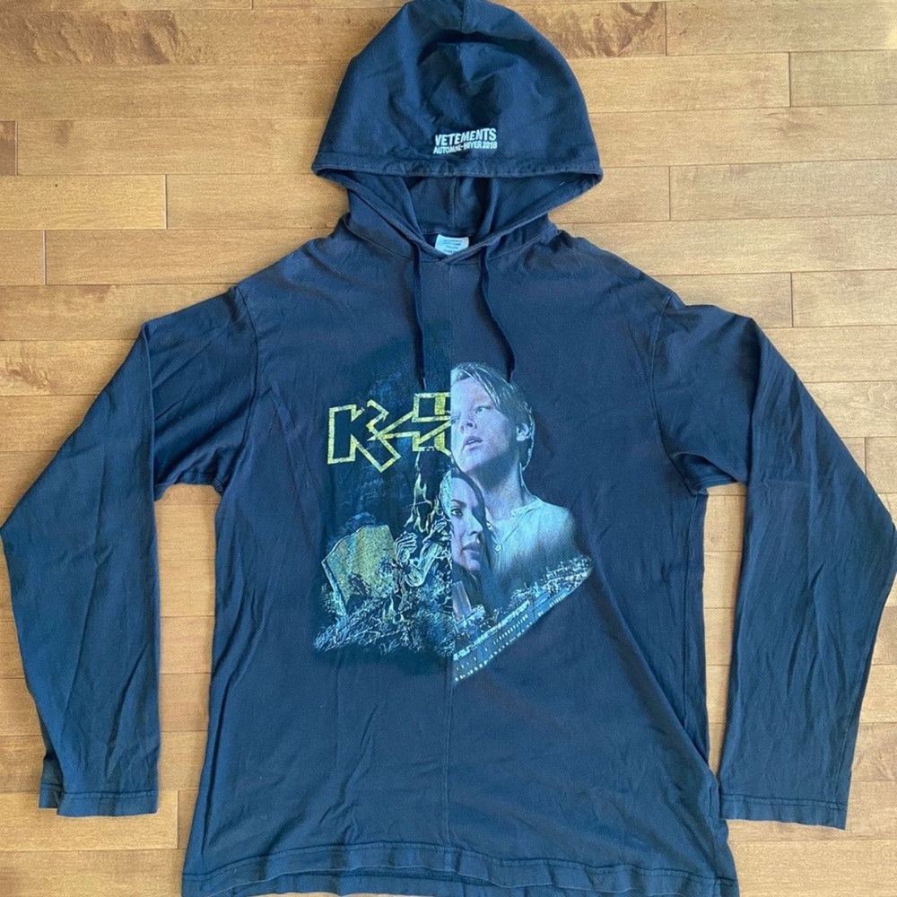 Vetements Titanic Kiss Split Hoodie